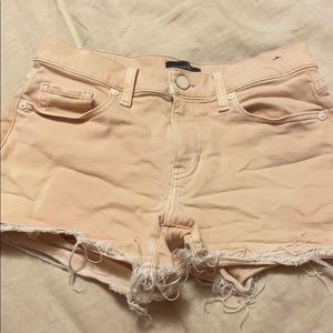 Banana Republic Orange Jean Mid-Rise 3” Short